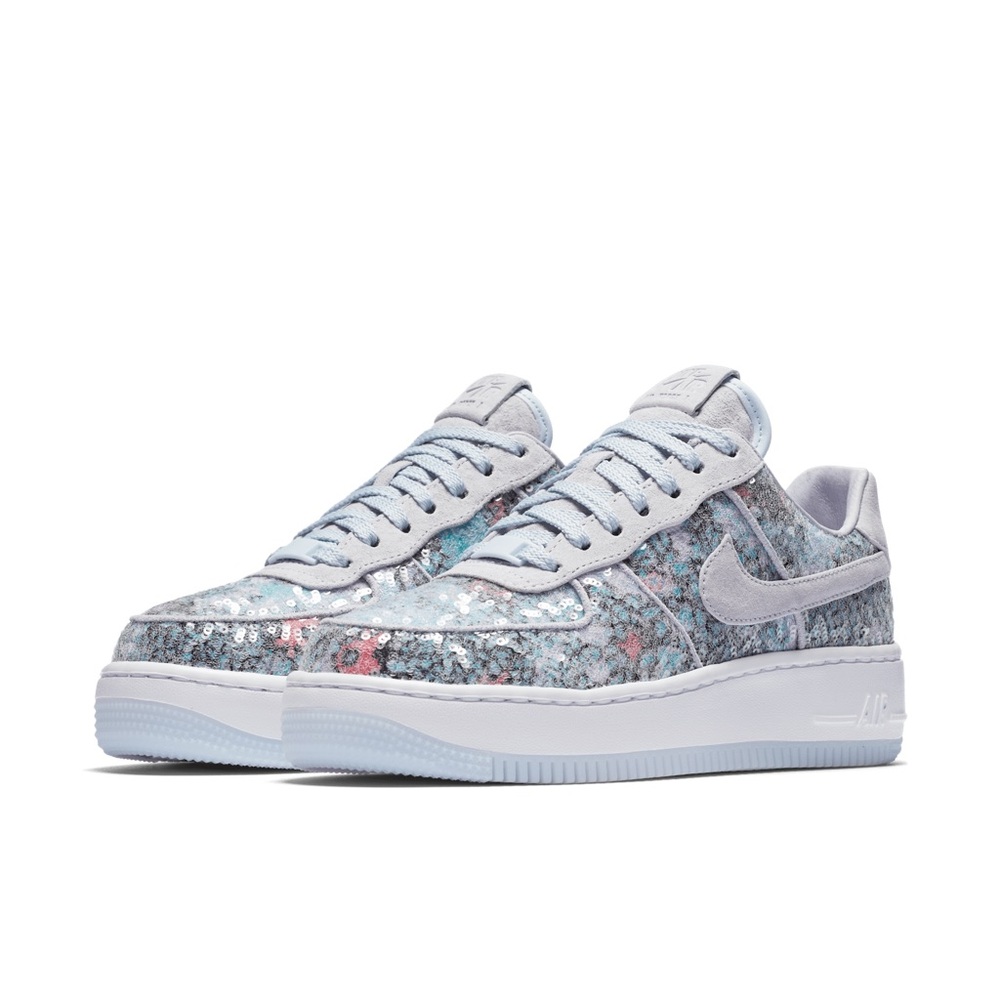 Nike Air Force 1 Upstep Af1 Cinderella Glass Slipper limited edition